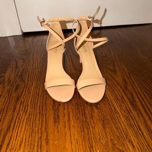 Michael Kors Nude Strappy Heels